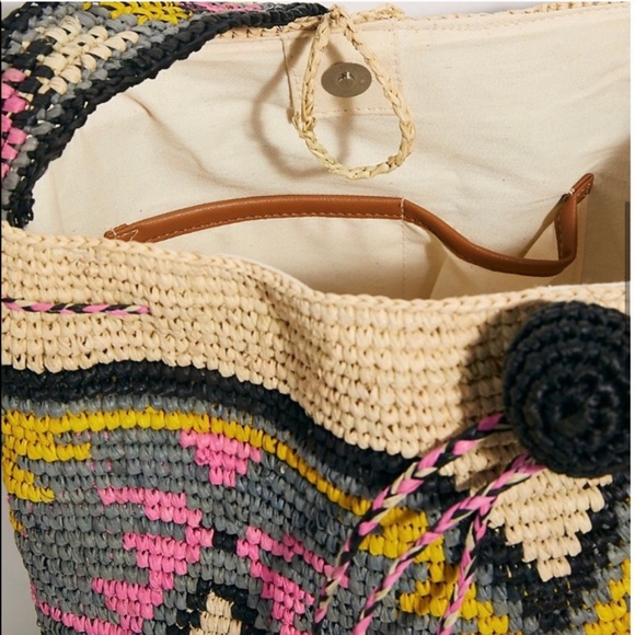 Free People Clover Drawstring Bucket Bag - Picture 4 of 8